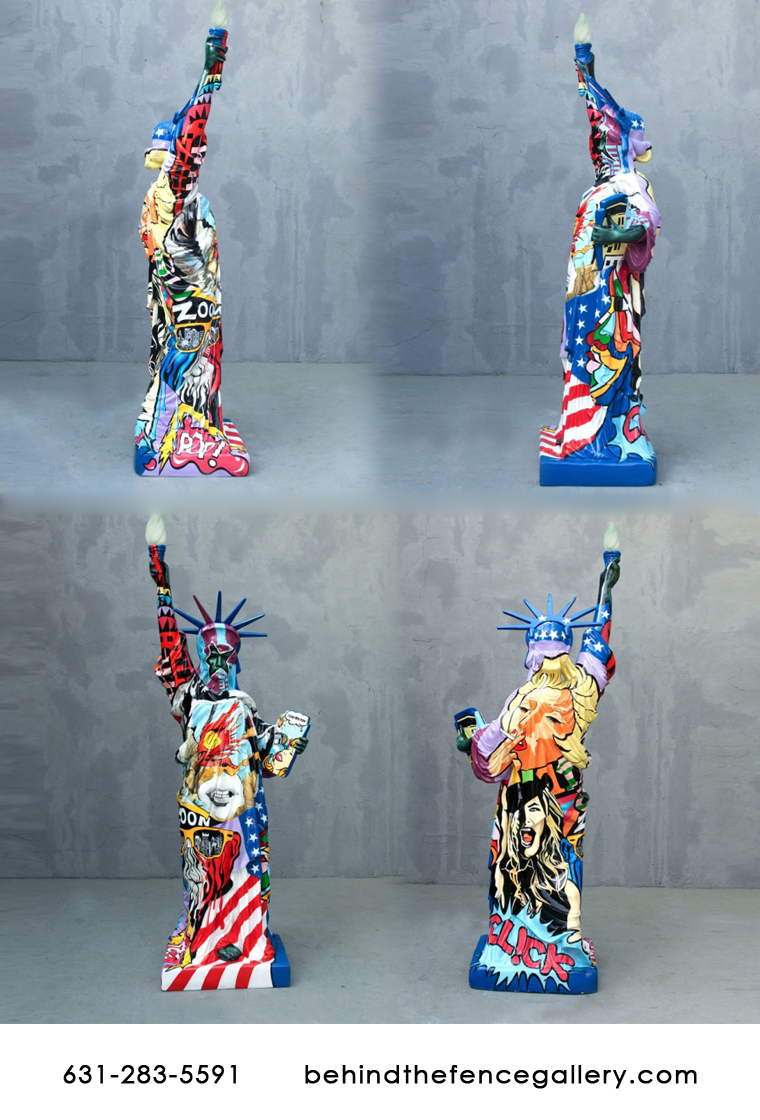 Popart Statue of Liberty