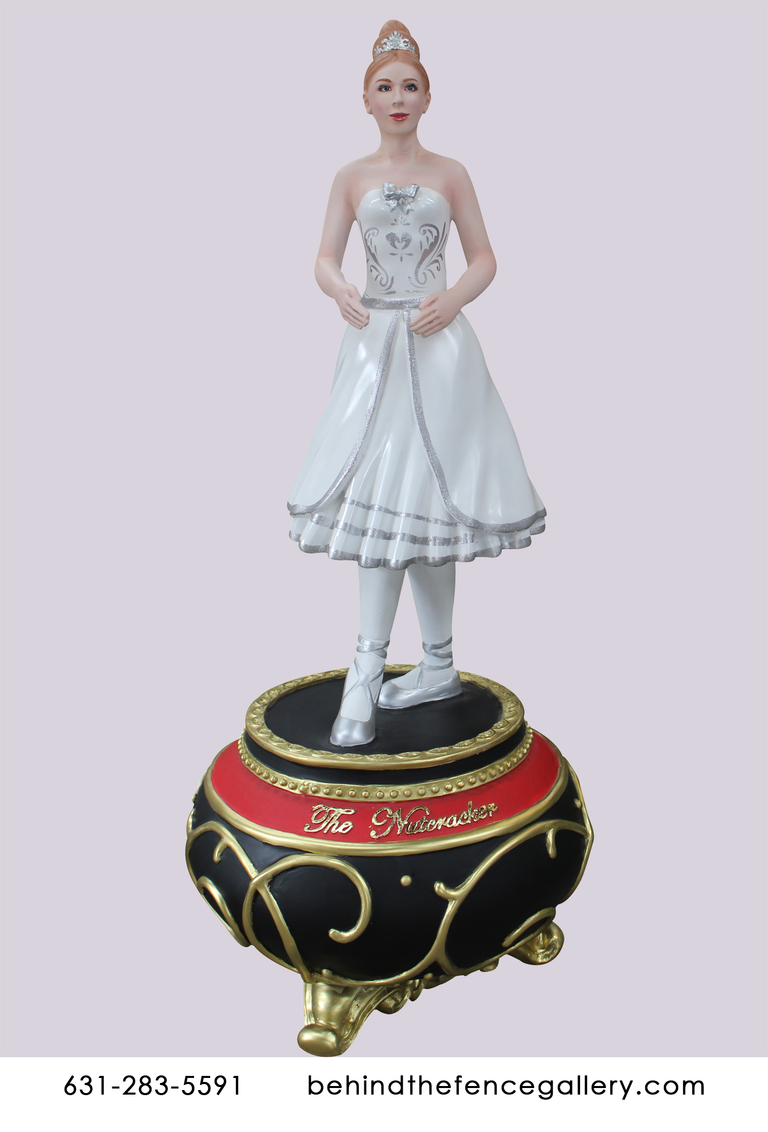 Ballerina Statue Nutcracker Swan Figurine