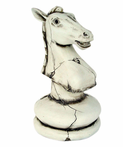 Larger Than Life Knight Chess Piece Decor