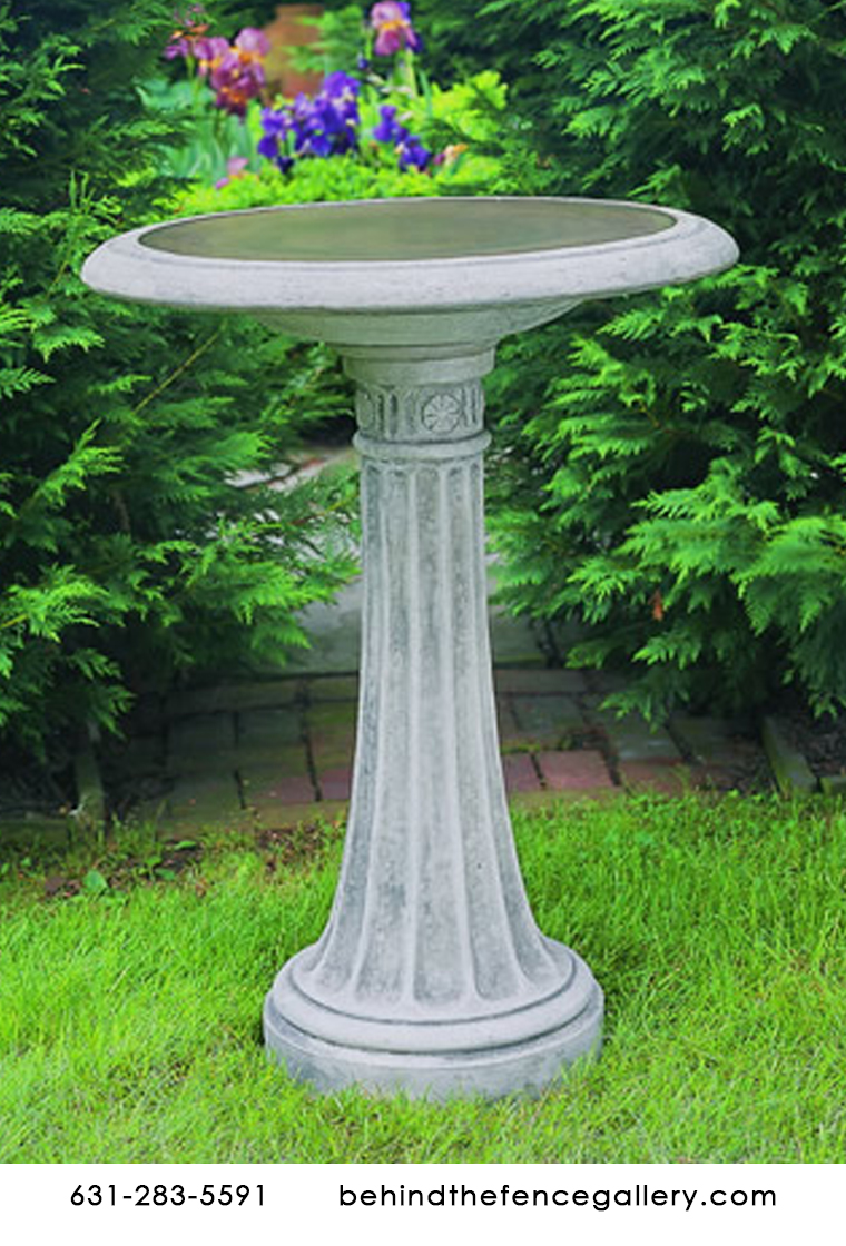 Chestnut Hill Birdbath