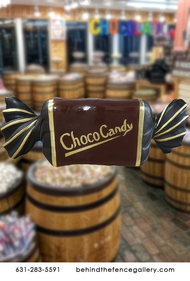 Choco Wrapped Chocolate Candy Statue