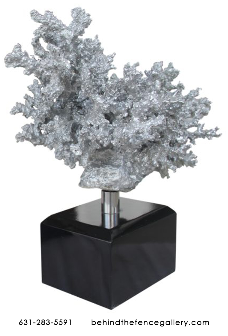 Nasuta Coral With Base Art Deco Fiberglass Statue