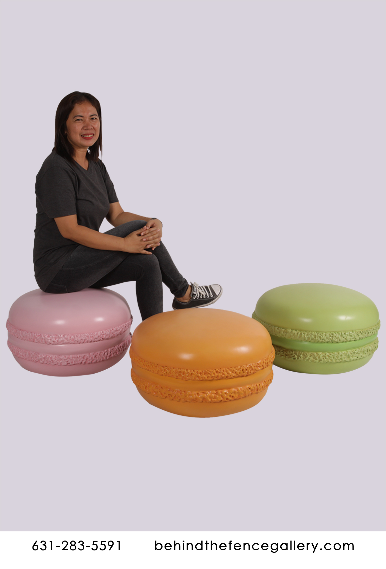 Macaroon Statue 2ft Wide Candy Prop