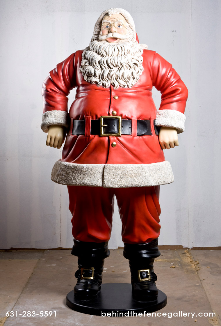 Jolly Santa Statue 6.5 ft. Christmas Decorations