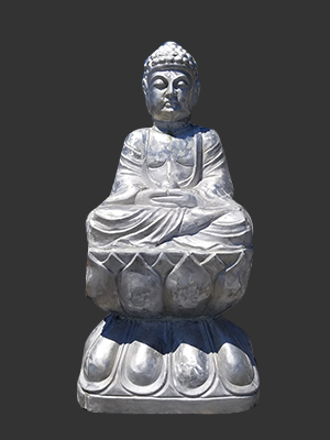 Aluminum Buddha