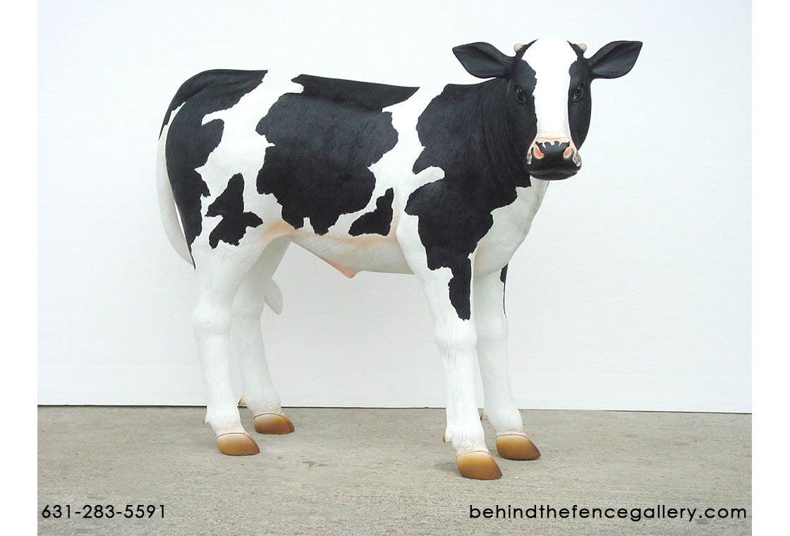 Life-like adorable Calf Statue
