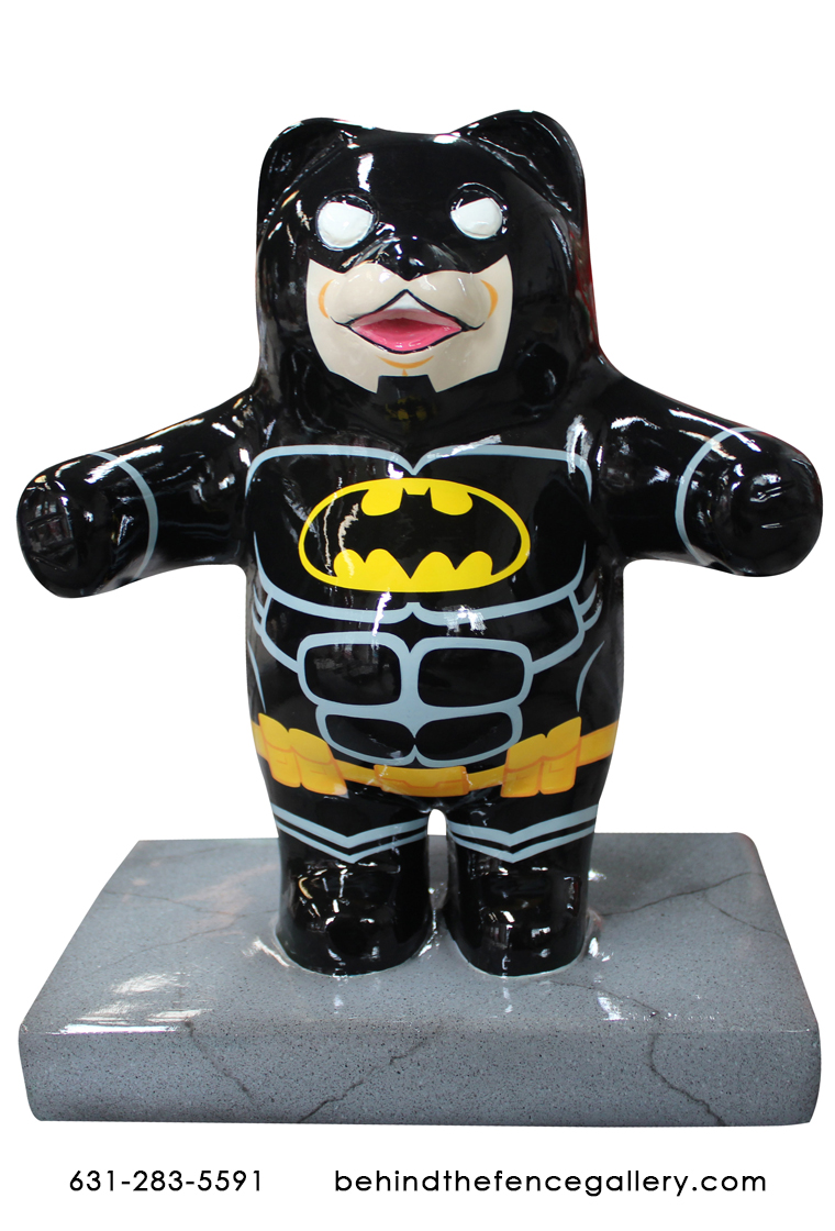 Mini Super Hero Gummy Bear Statue