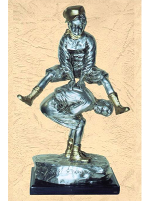 Leapfrog Silver Patina