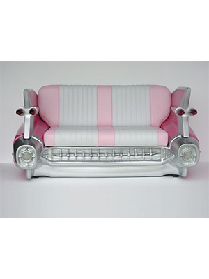Cadillac Sofa Couch (Pink)