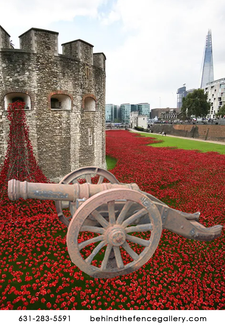 Civil War Cast Iron Cannon