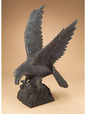 Large Cast Iron Eagle