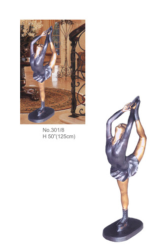 Girl Ice Skating 50"