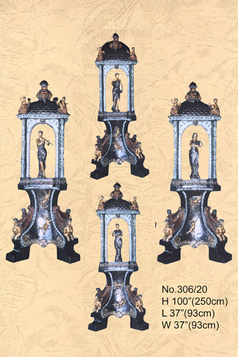 Ladies with Cupid Fountain (1 Fountain 4 Ladies)