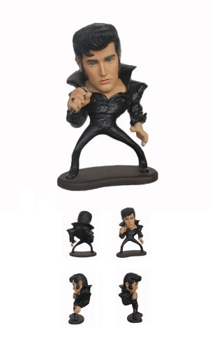 Rock and Roll Caricature with Microphone