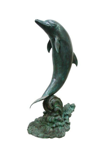 Single Dolphin on Wave