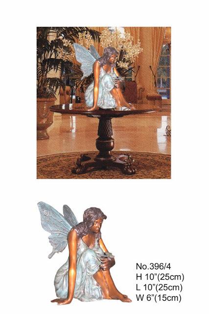 Sitting Fairy with Butterfly