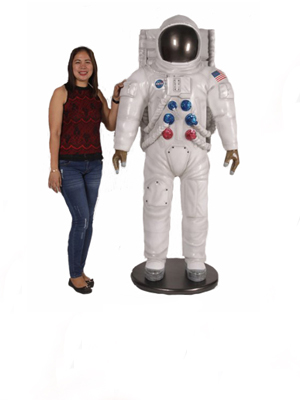 Astronaut/Robot Statues