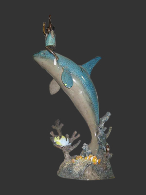 Fun with Whale Fountain