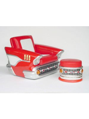 Chevy-Car Chair Foot Rest