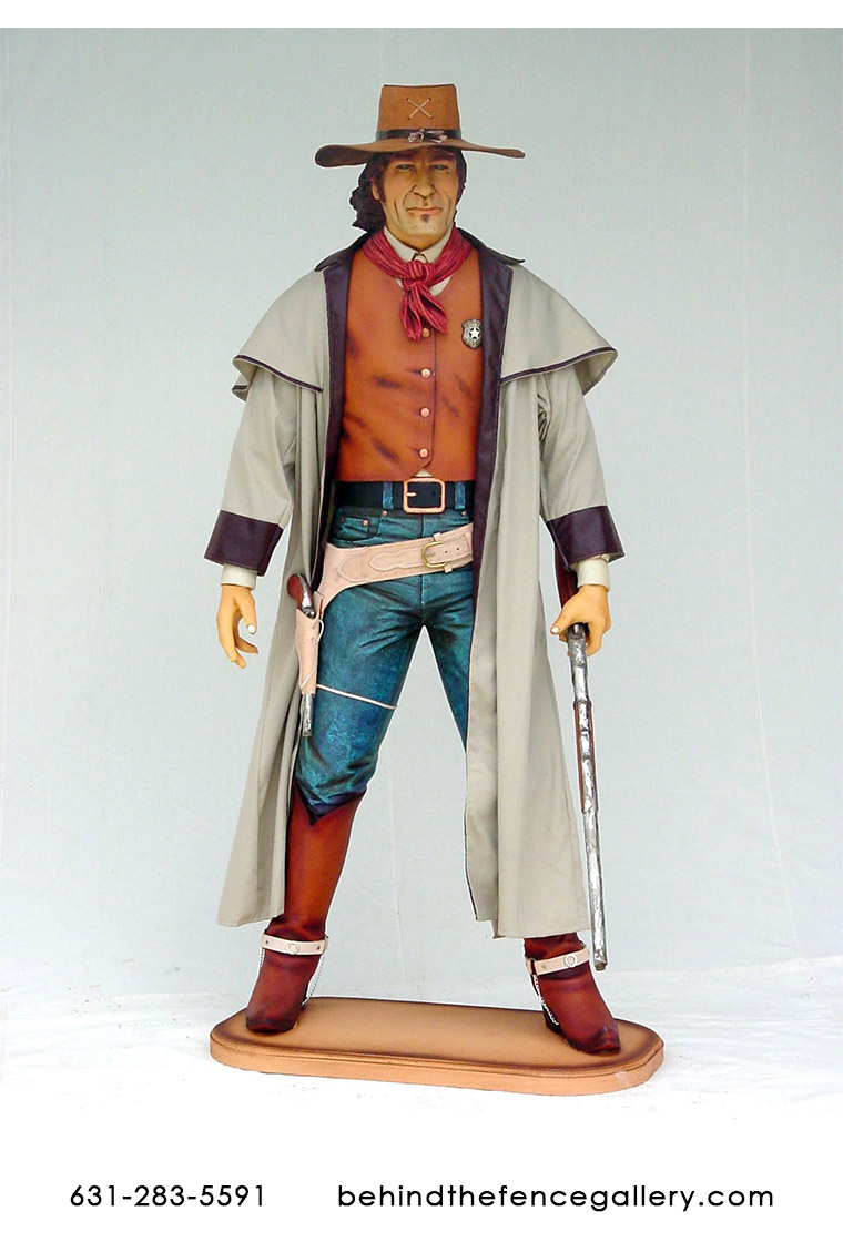 Cowboy Statue - 6ft.