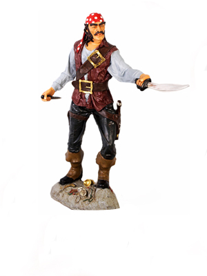 Pirates Nautical Statues