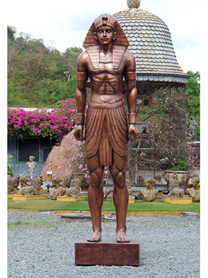 Egyptian Guard Standing ( Bronze Finish )