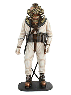1943 U.S Navy Diver Statue