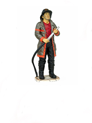 Police & Fireman Statues