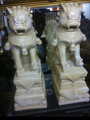 Porcelain Foo Dogs