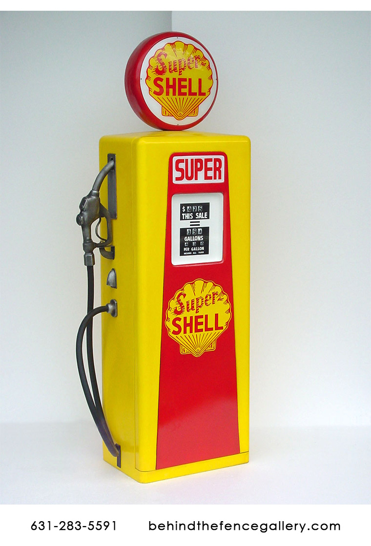 Shell Gas Pump Cabinet Shell Gas Pump Cabinet