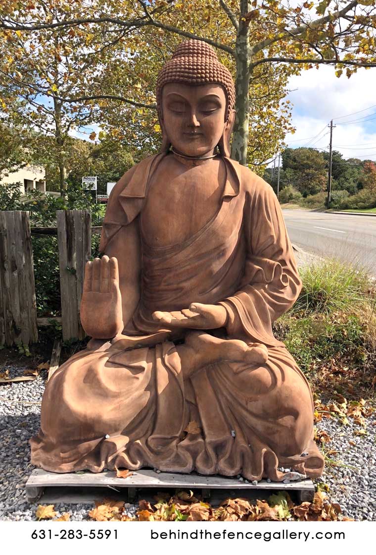 Giant Buddha Statue in Concrete Finish