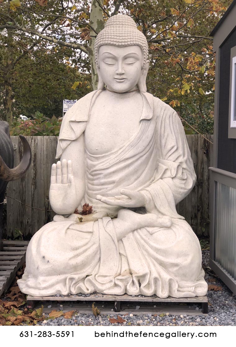 Giant Buddha Statue Roman Stone Finish