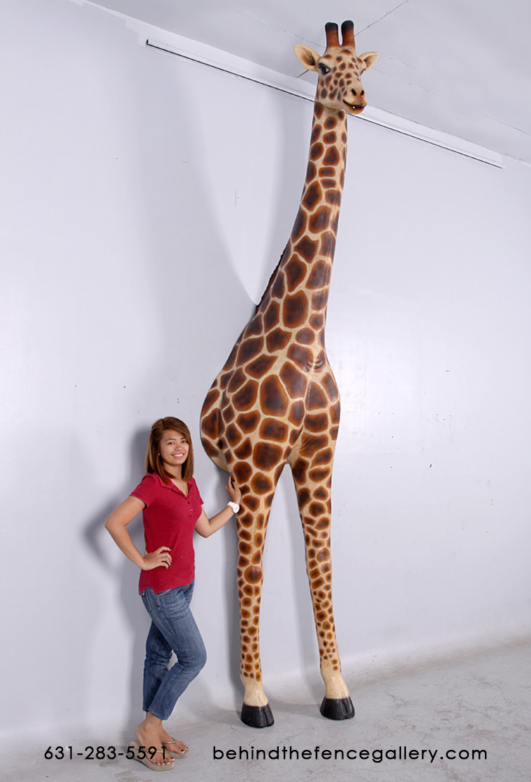 Giraffe Statue - Wall Mount