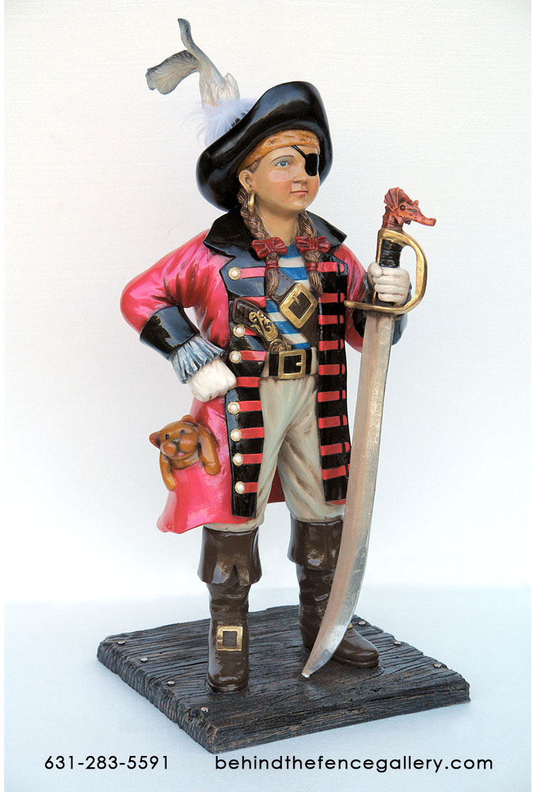 Pirate Girl Statue