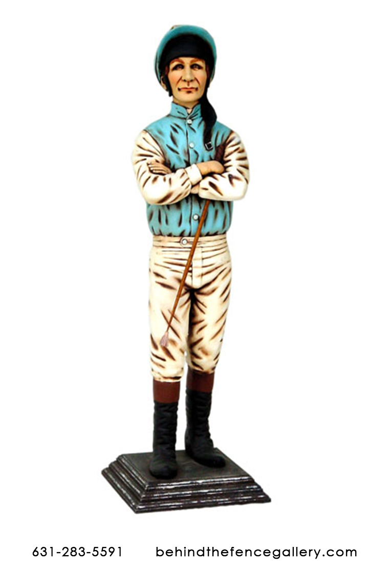 Female Jockey Statue