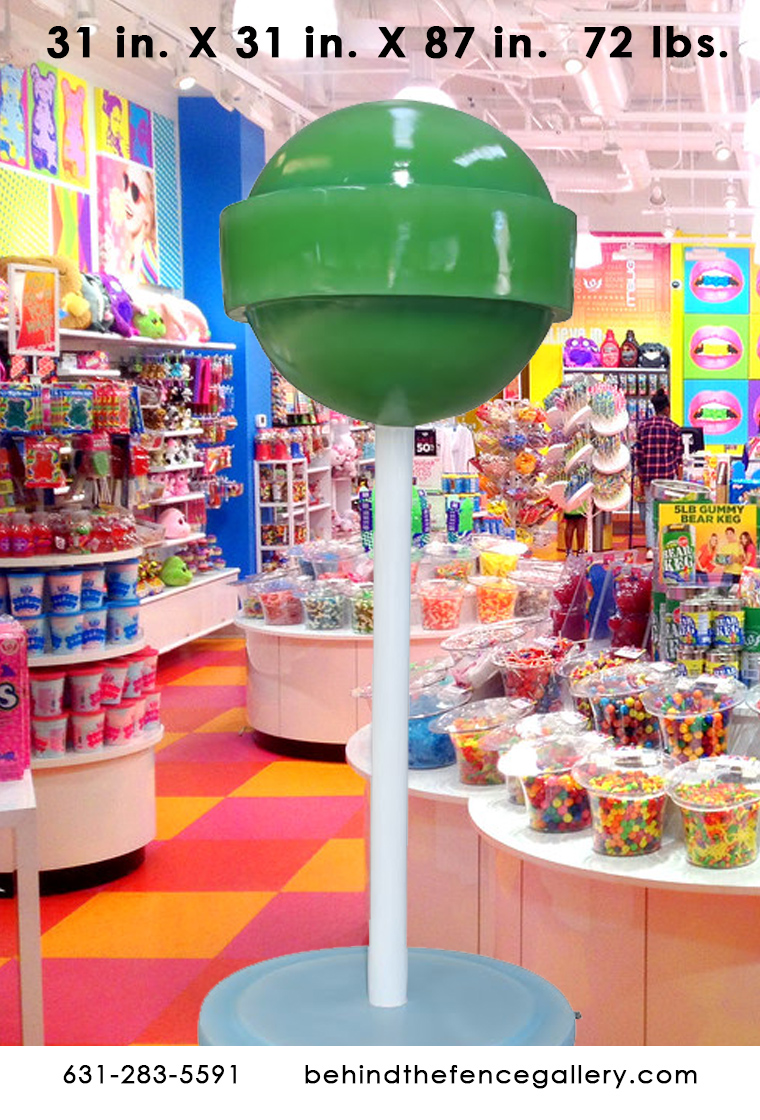 Sugar Pop Jumbo Lollipop Statue