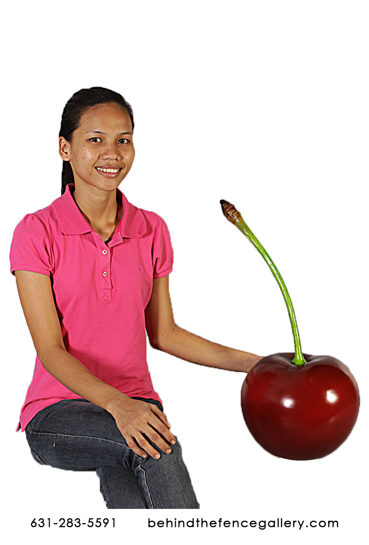 Single Cherry Statue