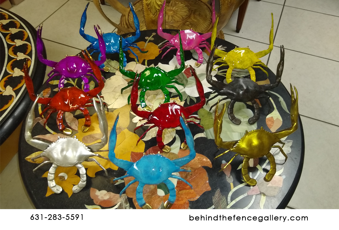 Crab Bronze Figurine