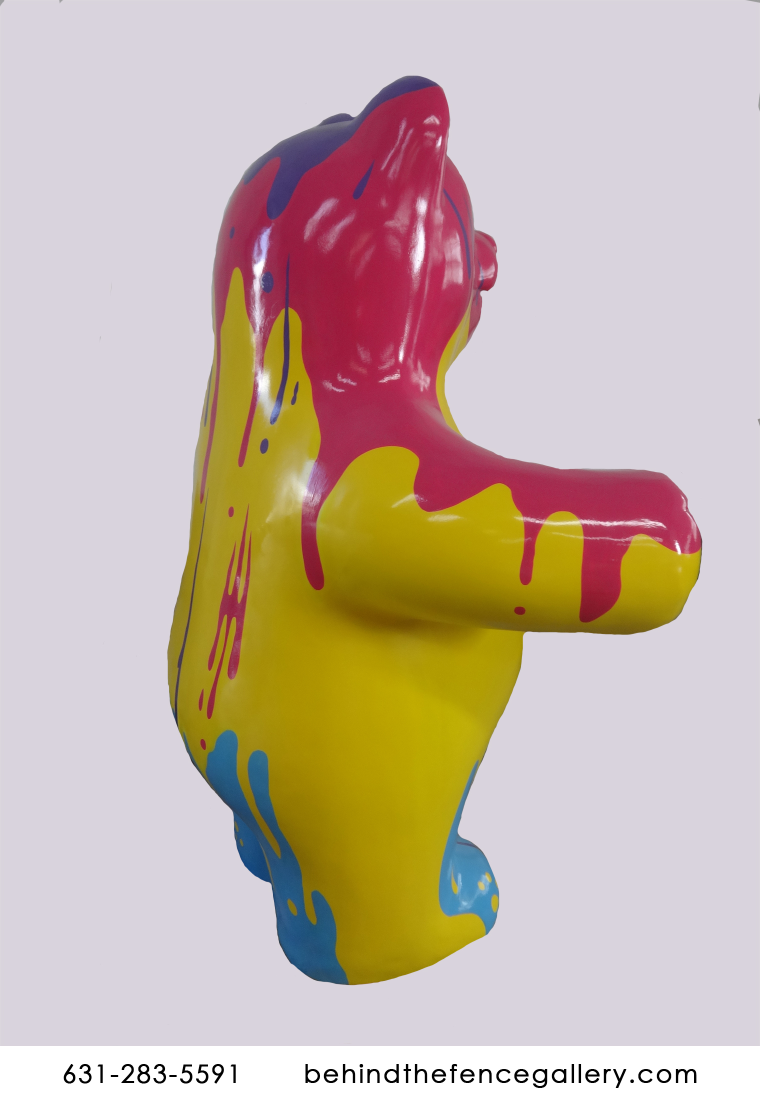 Gummy Bear Pop art Jumbo Statue Candy Sculpture