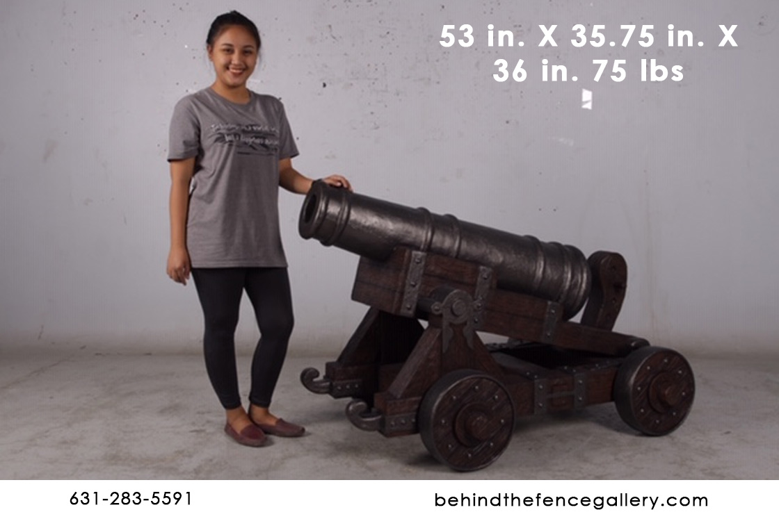 Pirate Cannon Replica Statue Type 2