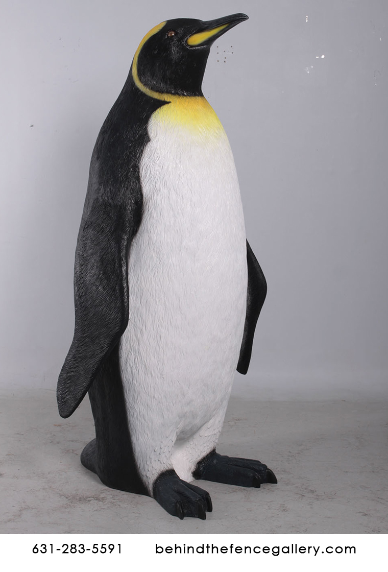 Giant King Penguin Larger than Life 6ft Statue