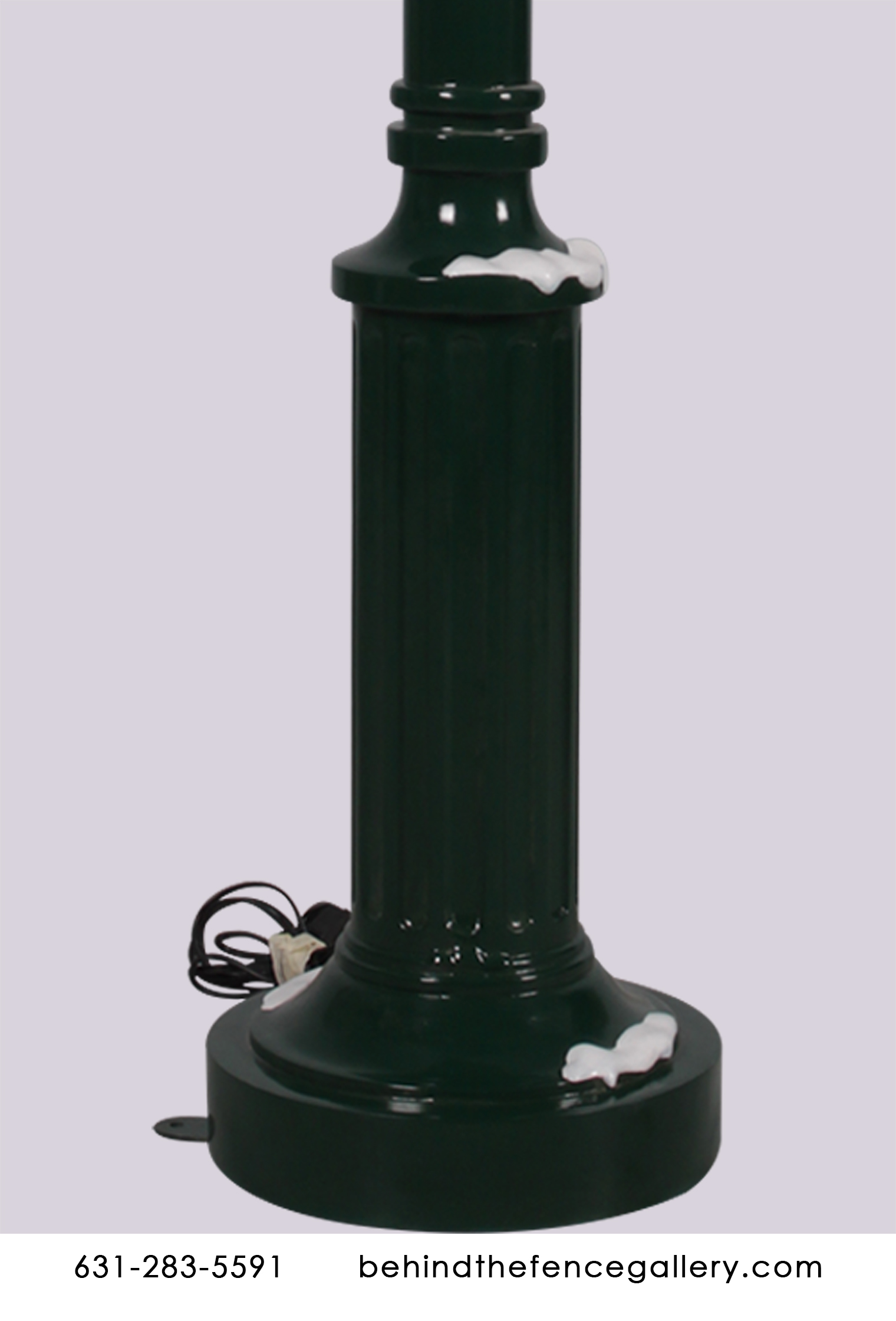 Street Lamp Statue Victorian Era Light Up