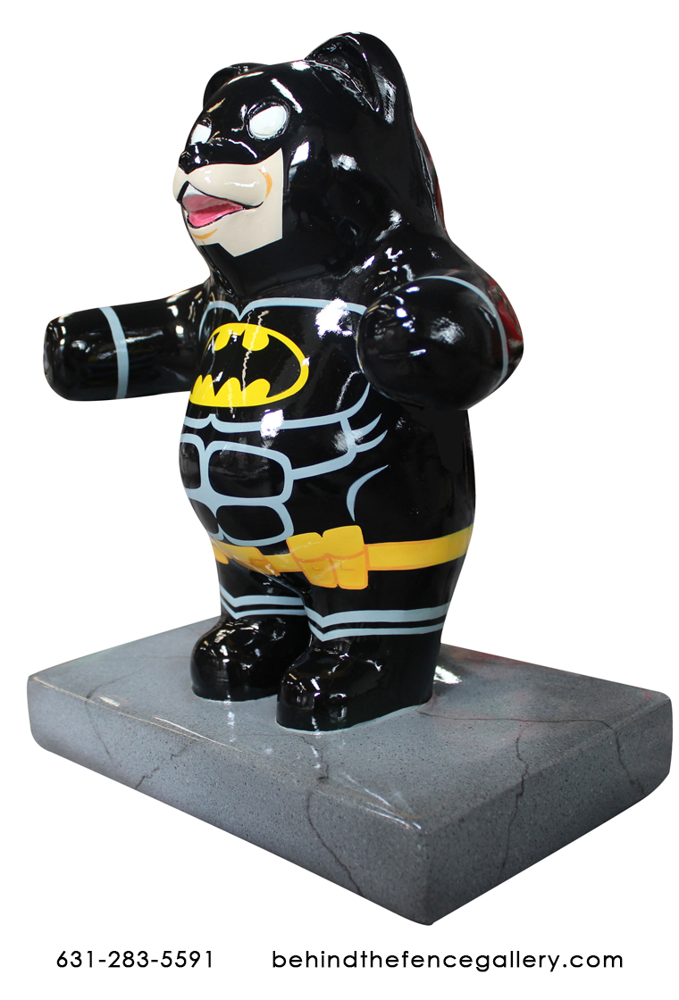 Mini Super Hero Gummy Bear Statue