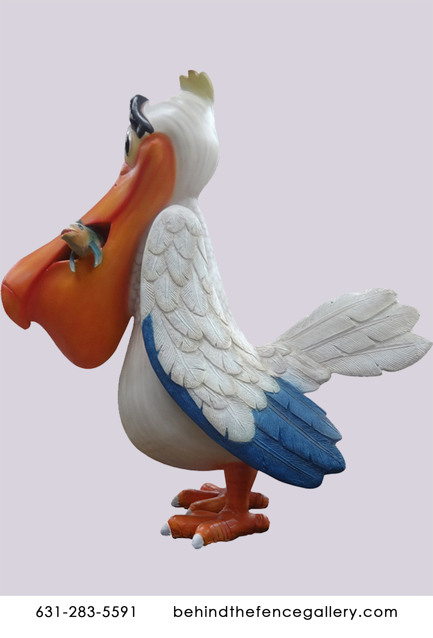 Cartoon Pelican Statue
