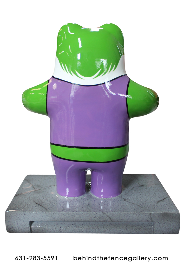 Mini Pop Art Villian Wall Mountable Gummy Bear