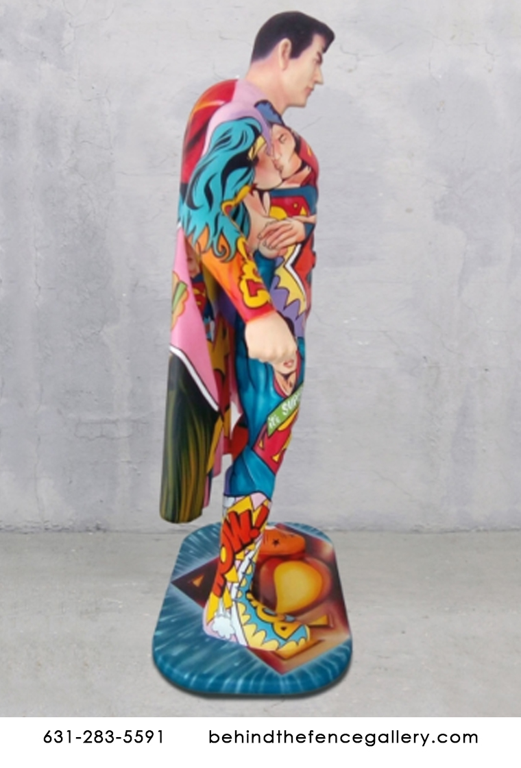 Pop Art Super Comic Book Hero Statue