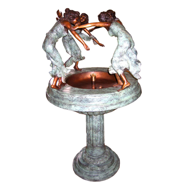 Bronze Four Ladys Fountain Bronze Four Ladys Fountain