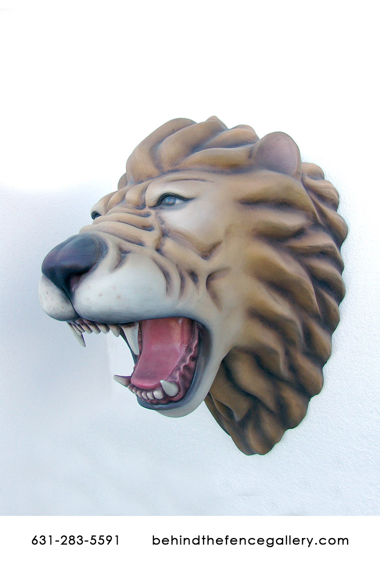 Lion Head Wall Mount