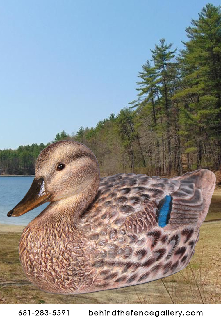 Female Mallard Duck Statue