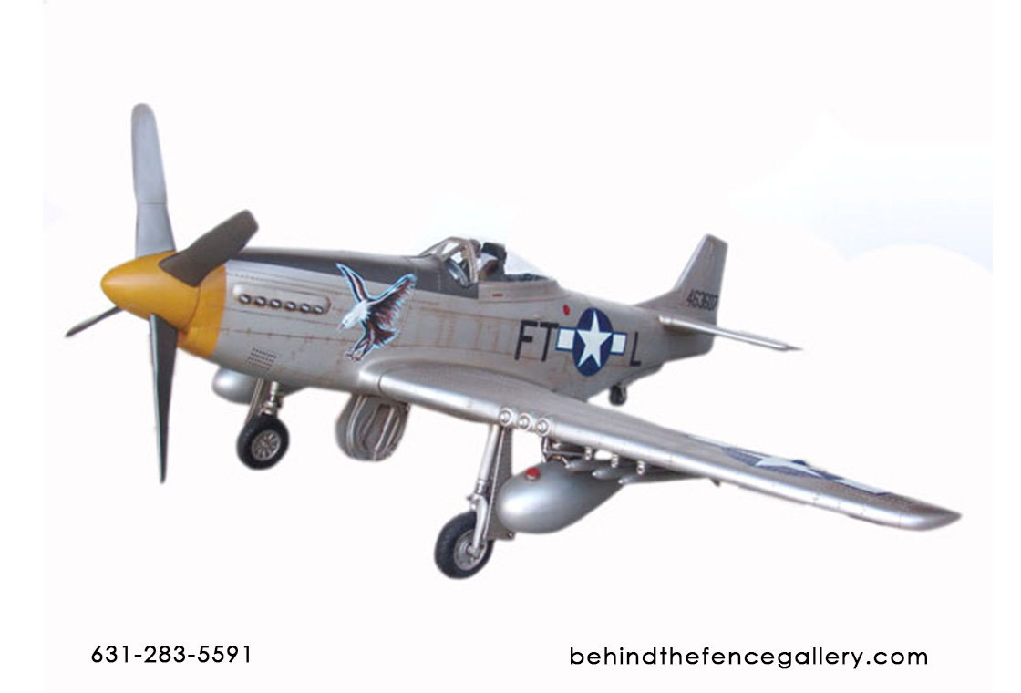 Mustang Model Airplane Replica